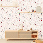 Mural effet terrazzo pastel souffle de douceur et modernité - Vignette | Mr Papier Peint