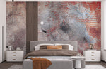 Mur Émotionnel avec Peint Mural Égratignure Rouge Audacieuse - Vignette | Mr Papier Peint