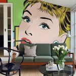 Papier Peint Mural Élégant à la Hepburn - Vignette | Mr Papier Peint