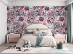 Papier peint mural élégant de pivoines florales en fleurs - Vignette | Mr Papier Peint