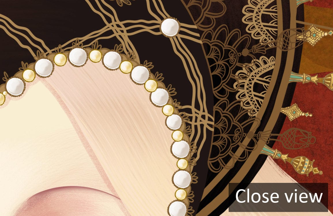 Papier peint mural Élégante Reine - Le meilleur Papier peint panoramique Sur mesure