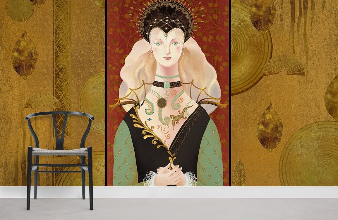 Papier peint mural Élégante Reine - Le meilleur Papier peint panoramique Sur mesure