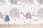 Papier peint mural éléphant cartoon - Vignette | Mr Papier Peint