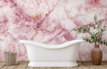 Éclat raffiné du papier peint cristal rose craquelé - Vignette | Mr Papier Peint