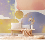 Papier peint mural en dégradé de blocs harmonie et art mural - Vignette | Mr Papier Peint