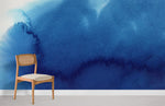 Papier Peint Mural en Encre Bleue Ombre - Vignette | Mr Papier Peint