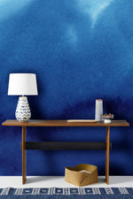 Papier Peint Mural en Encre Bleue Ombre - Vignette | Mr Papier Peint