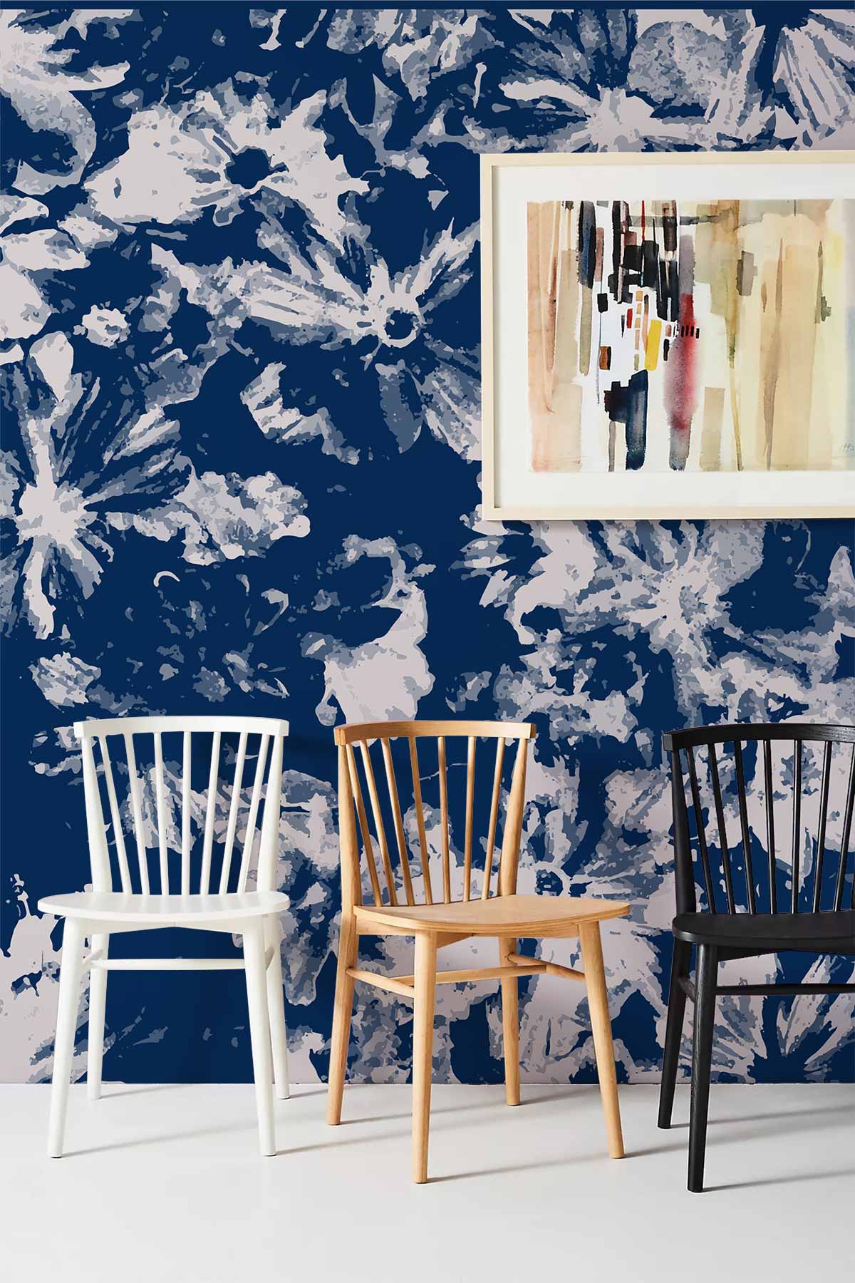 Papier Peint Mural en Impression Tie-Dye - Le meilleur Papier peint panoramique Sur mesure