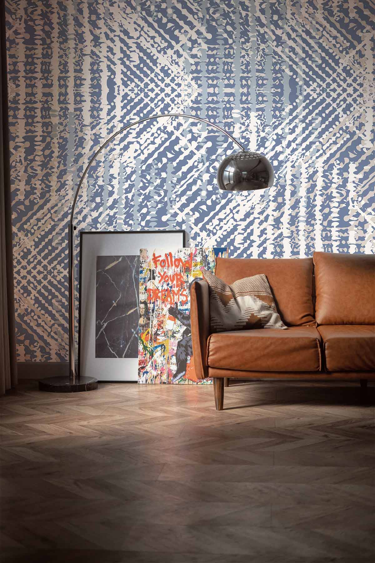 Papier peint mural en lin français - Le meilleur Papier peint panoramique Sur mesure
