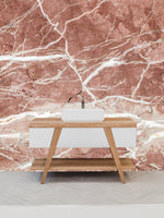 Papier peint mural marbre brun l’élégance intemporelle - Vignette | Mr Papier Peint