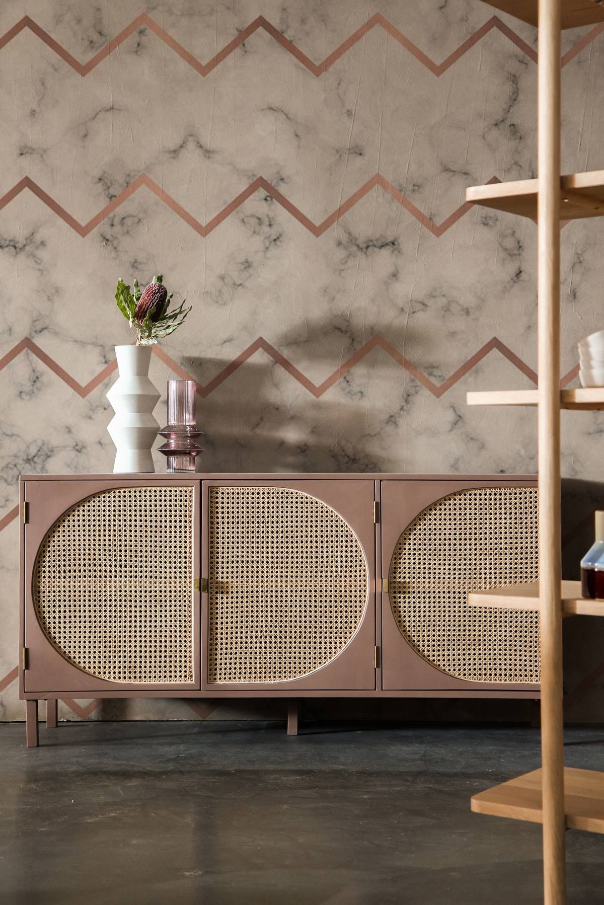 Papier peint mural en marbre ligné - Le meilleur Papier peint panoramique Sur mesure