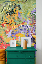 Papier peint mural mosaïque éclatante pour un espace vibrant - Vignette | Mr Papier Peint