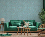 Papier peint mural mosaïque turquoise oasis de sérénité - Vignette | Mr Papier Peint