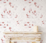 Papier peint mural terrazzo pastel blanc éclat et douceur moderne - Vignette | Mr Papier Peint