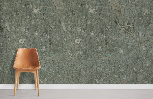 Chaise en cuir marron clair avec couture apparente et pieds en bois pour mural Éraflures
