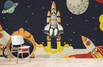 Voyage Stellaire avec Papier Peint Mural Espace pour Chambre d’Enfant - Vignette | Mr Papier Peint