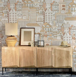 Papier peint mural Esquisse de Maison II élégance artistique contemporaine - Vignette | Mr Papier Peint