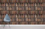 Papier peint mural étagère à livres pour murs poétiques et raffinés - Vignette | Mr Papier Peint
