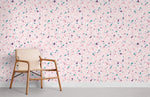 Mural Fantaisie Rose Évasion Douceur et Peinture Murale Enchantée - Vignette | Mr Papier Peint