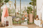 Papier Peint Mural Faune Forêt Enchantée pour Chambre d’Enfant - Vignette | Mr Papier Peint