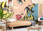 Papier peint mural féminin pop - Vignette | Mr Papier Peint