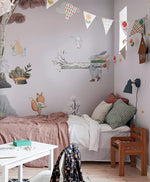 Papier peint mural Fête dans la Forêt éclat de nature et de couleur - Vignette | Mr Papier Peint