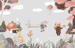 Papier peint mural Fête dans la Forêt éclat de nature et de couleur - Vignette | Mr Papier Peint