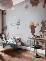Papier peint mural Fête dans la Forêt éclat de nature et de couleur - Vignette | Mr Papier Peint