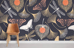 Papier peint mural Feuille & Papillon - Vignette | Mr Papier Peint