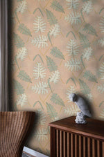 Papier peint mural feuilles de pin élégance et nature apaisante - Vignette | Mr Papier Peint