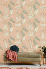 Papier peint mural feuilles de pin élégance et nature apaisante - Vignette | Mr Papier Peint