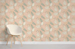Papier peint mural feuilles de pin élégance et nature apaisante - Vignette | Mr Papier Peint