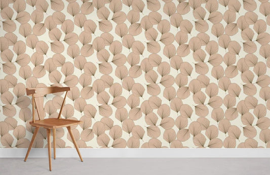 Papier Peint Mural Feuilles Encombrées - Le meilleur Papier peint panoramique Sur mesure