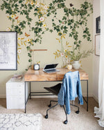 Papier peint mural feuilles pleureuses pour chambre apaisante - Vignette | Mr Papier Peint