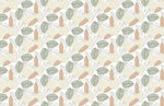 Papier peint mural Feuilles superposées éveil nature et sérénité - Vignette | Mr Papier Peint