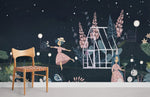 Papier peint mural Fille dans le champ évasion poétique et sérénité - Vignette | Mr Papier Peint