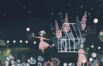 Papier peint mural Fille dans le champ évasion poétique et sérénité - Vignette | Mr Papier Peint