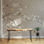 Papier peint mural fleur Magnolia Pure pour salle à manger apaisante - Vignette | Mr Papier Peint