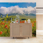 Papier Peint Mural Fleur de Prairie en Floraison - Vignette | Mr Papier Peint