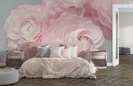 Papier peint mural fleur rose douce - Vignette | Mr Papier Peint