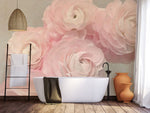 Papier peint mural fleur rose douce - Vignette | Mr Papier Peint