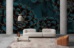 Papier peint mural Fleur Sombre - Vignette | Mr Papier Peint