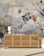 Papier peint mural fleurs Épanouies oasis florale et charme intemporel - Vignette | Mr Papier Peint