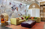 Papier peint mural fleurs Épanouies oasis florale et charme intemporel - Vignette | Mr Papier Peint