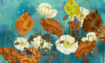 Papier peint mural fleurs brumeuses pour une oasis paisible et moderne - Vignette | Mr Papier Peint