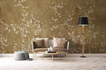 Papier Peint Mural Fleurs Étoilées Évasion Poétique et Sérénité - Vignette | Mr Papier Peint