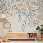 Papier peint mural Fleurs Pastel - Vignette | Mr Papier Peint