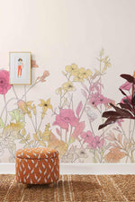 Papier Peint Mural Fleurs Unies de Couleur - Vignette | Mr Papier Peint