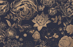 Papier peint mural fleurs vintage dorées pour une élégance intemporelle - Vignette | Mr Papier Peint