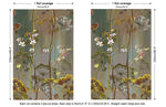 Peint mural fleurs vintage pour une chambre étreinte de sérénité - Vignette | Mr Papier Peint